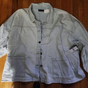 Lane Bryant Light Blue Jean Jacket